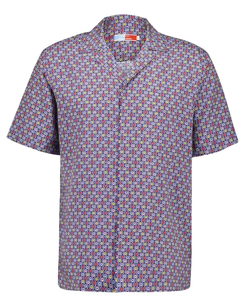 Orlebar Brown Maitan Hemd - Blau Blau