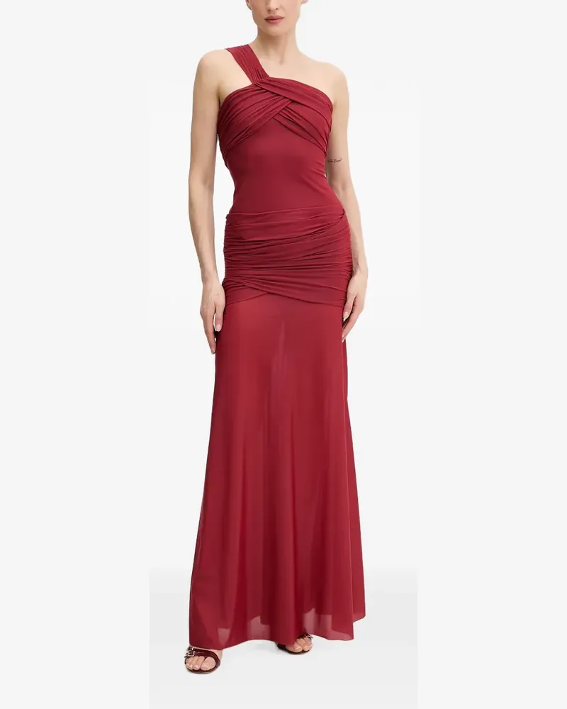 Aniye By Xena one-shoulder ruched maxi dress - Rot Rot
