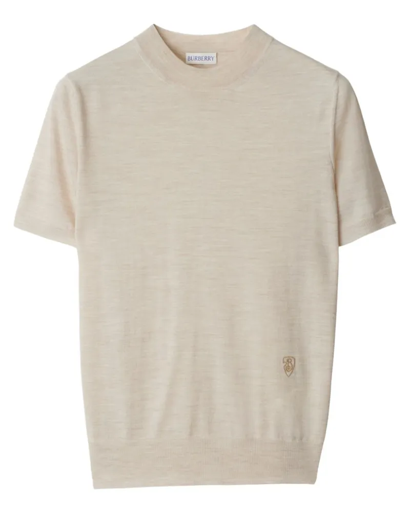 Burberry T-Shirt aus Wolle - Nude Nude