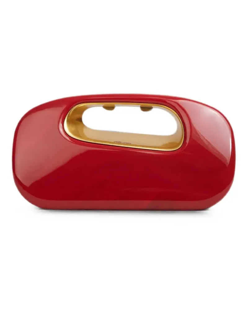 Cult Gaia Amara clutch - Rot Rot