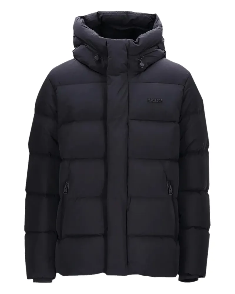 Mackage Gefütterte Kapuzenjacke - Schwarz Schwarz