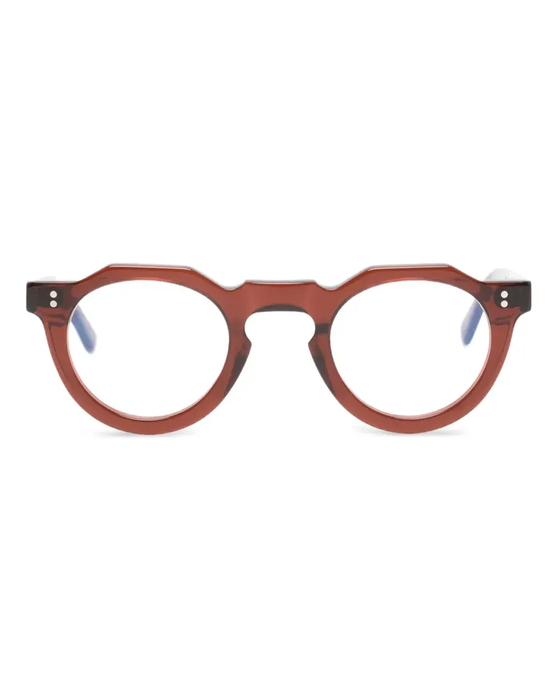 Lesca Runde Pica Brille - Braun Braun