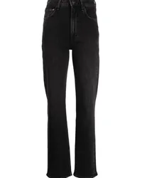 Rag & Bone Jeans mit geradem Bein Schwarz