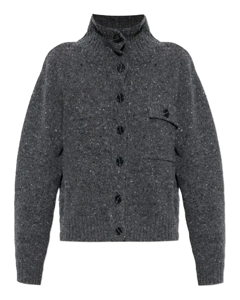 Samsøe & Samsøe Salois Cardigan mit Knopfverschluss - Grau Grau
