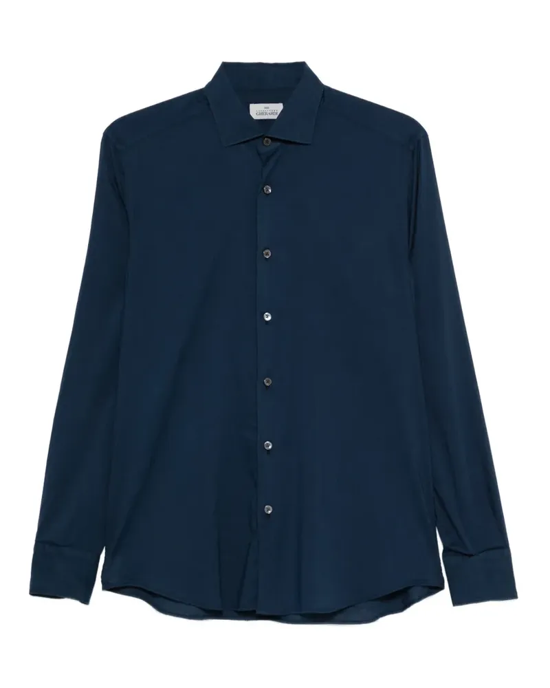 Alessandro Gherardi Klassisches Hemd - Blau Blau