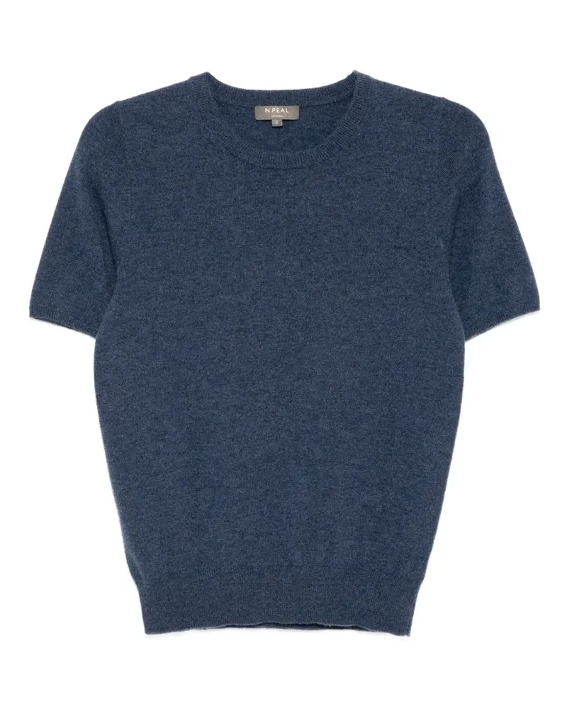 N.Peal Milly T-Shirt - Blau Blau