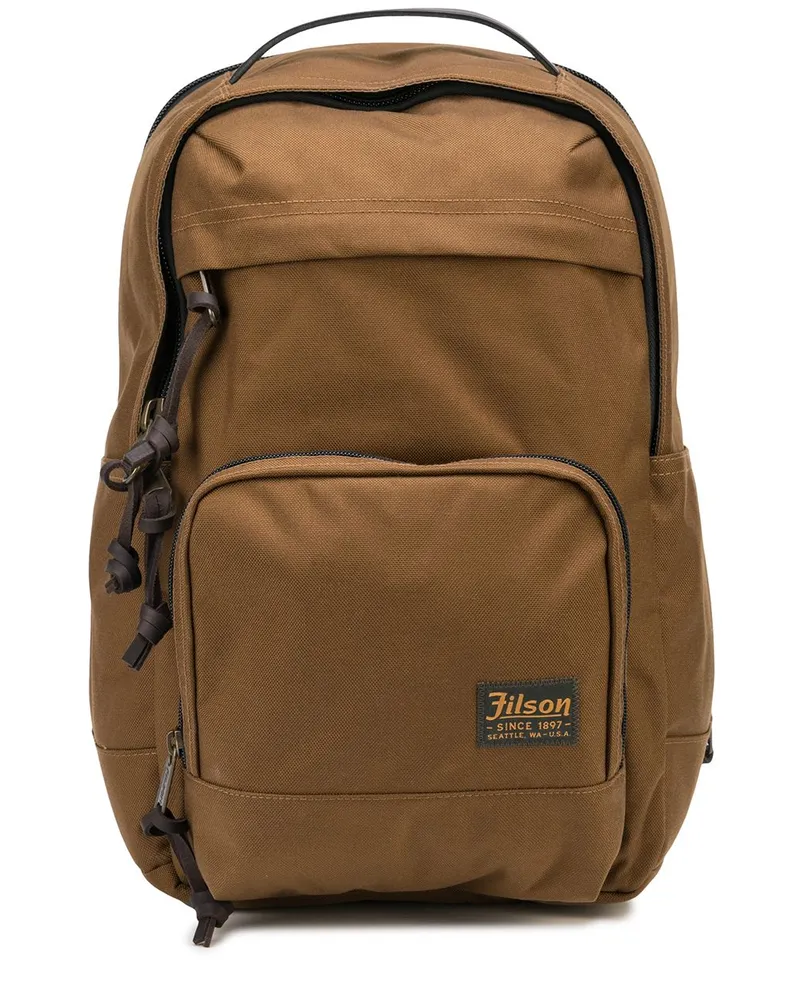 Filson Rucksack mit Logo-Patch - Braun Braun