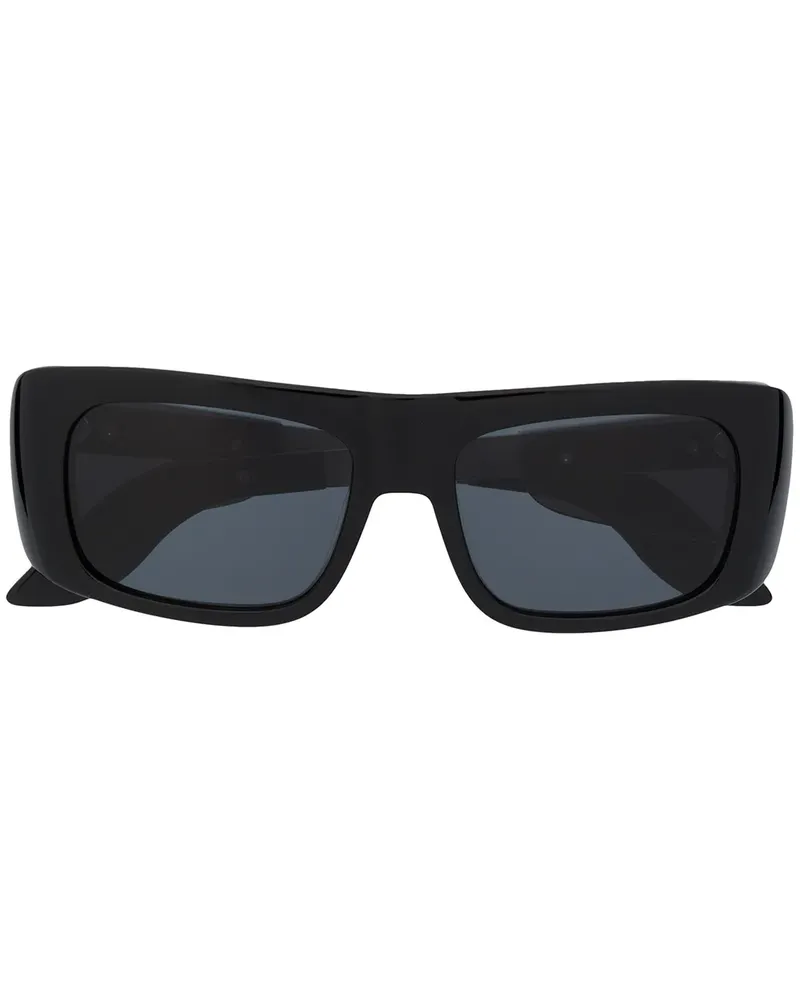 Marni Eckige Sonnenbrille - Schwarz Schwarz