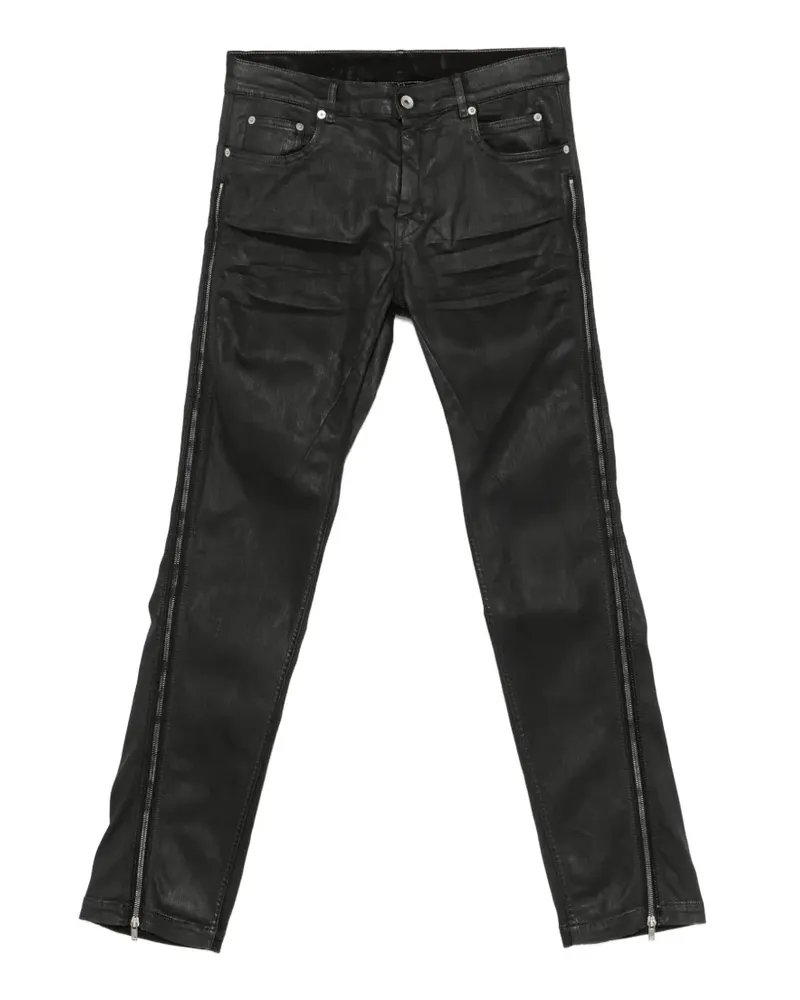 Rick Owens Vega side-zip jeans - Schwarz Schwarz