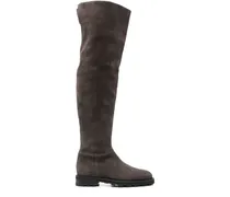 Luz Overknee-Stiefel aus Wildleder - Braun
