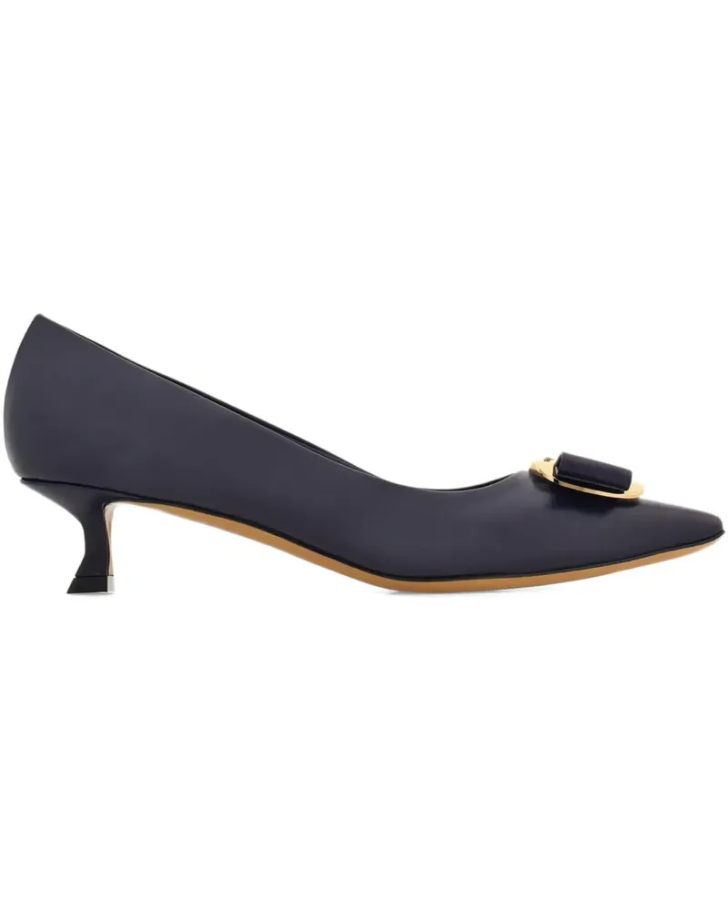 Ferragamo New Vara Pumps 40mm - Blau Blau