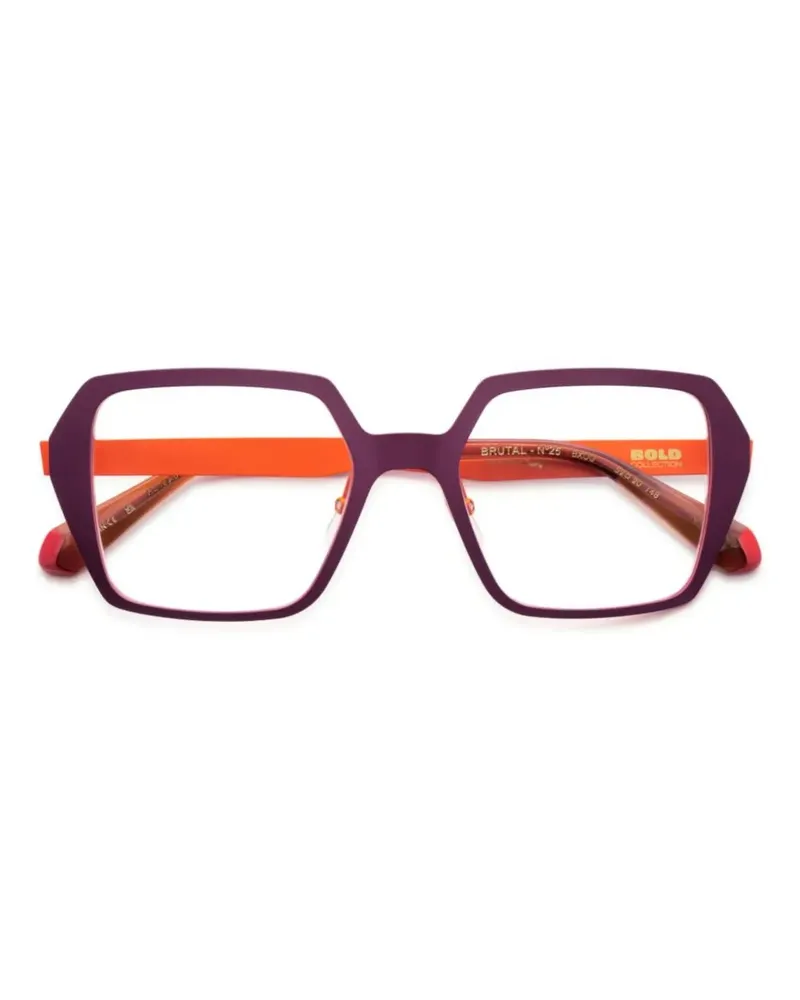 Etnia Barcelona Brille mit eckigem Gestell - Rot Rot