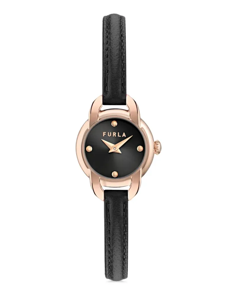 Furla Mini Shape Armbanduhr 16mm - Schwarz Schwarz