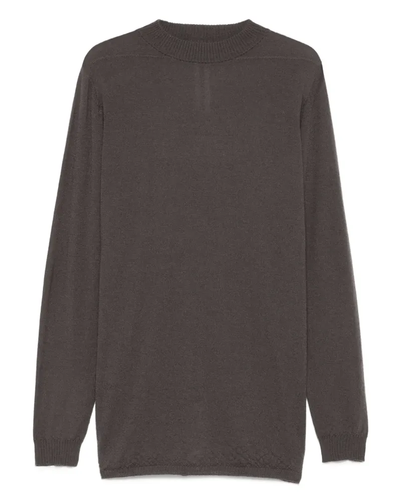 Rick Owens Kaschmirpullover mit Rundhalsausschnitt - Grau Grau