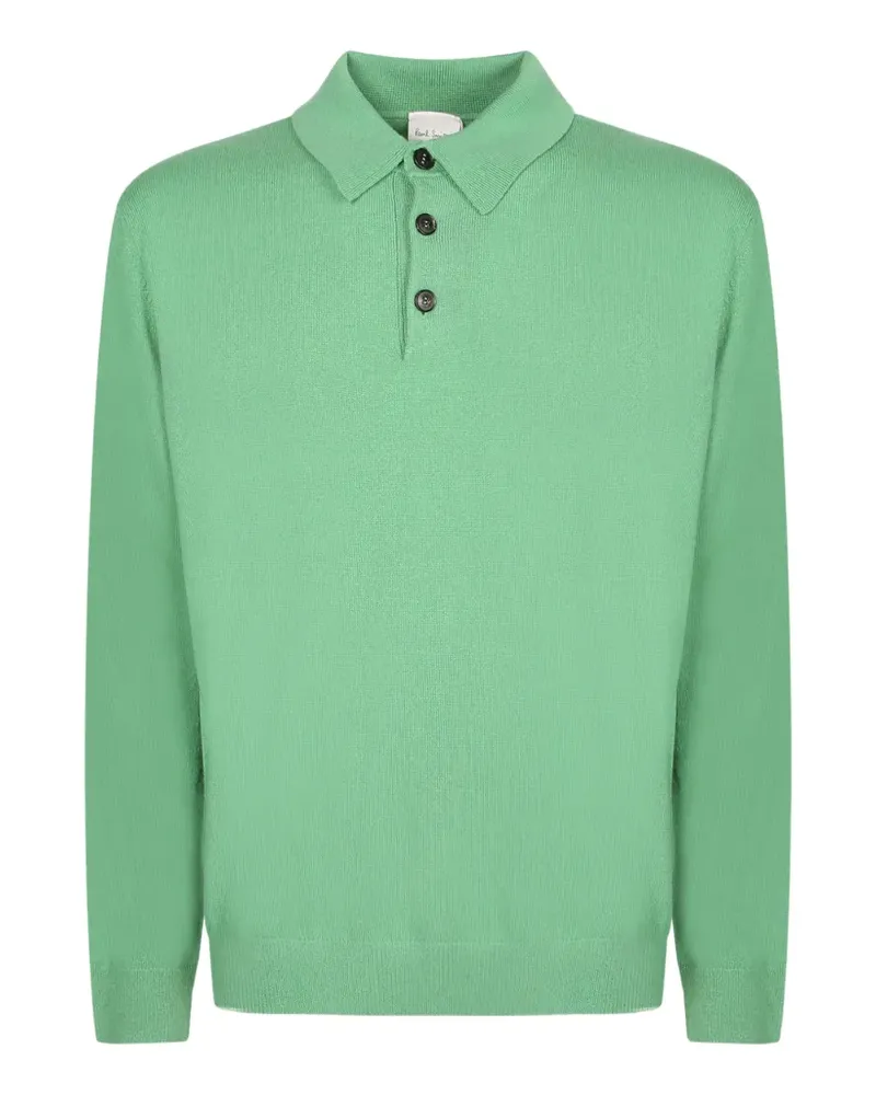 Paul Smith Poloshirt aus Kaschmir - Grün Grün