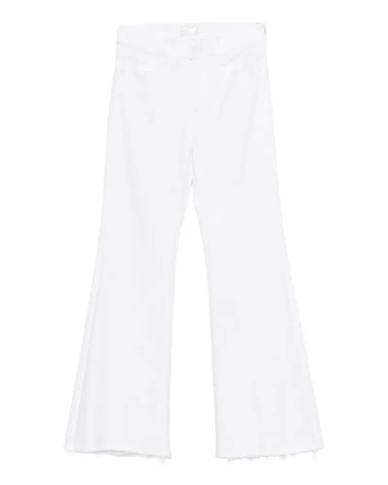 Mother Lil Doozy Fray jeans - Weiß Weiß