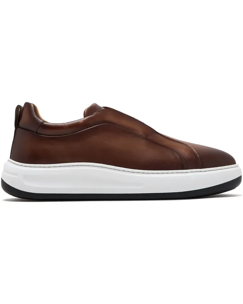 Magnanni Casaro Sneakers aus Leder - Braun Braun
