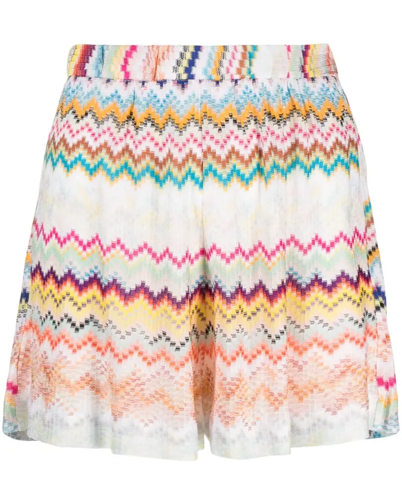 Missoni Shorts mit Zickzack-Print - Mehrfarbig Mehrfarbig