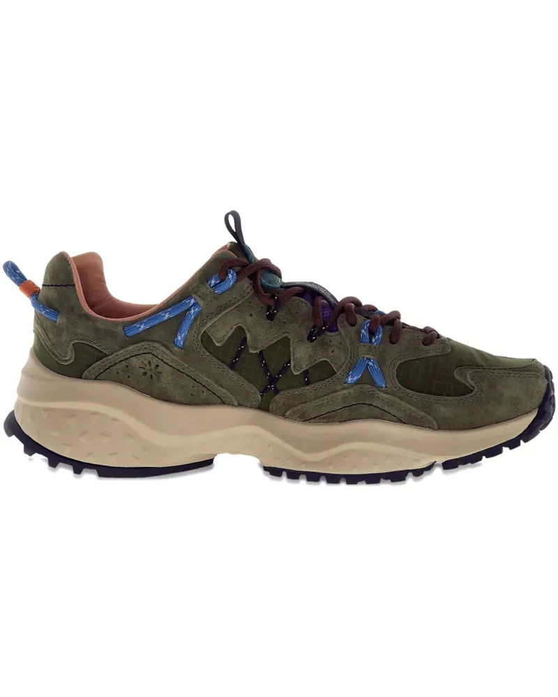 Flower MOUNTAIN Yamabushi Sneakers aus Leder - Grün Grün