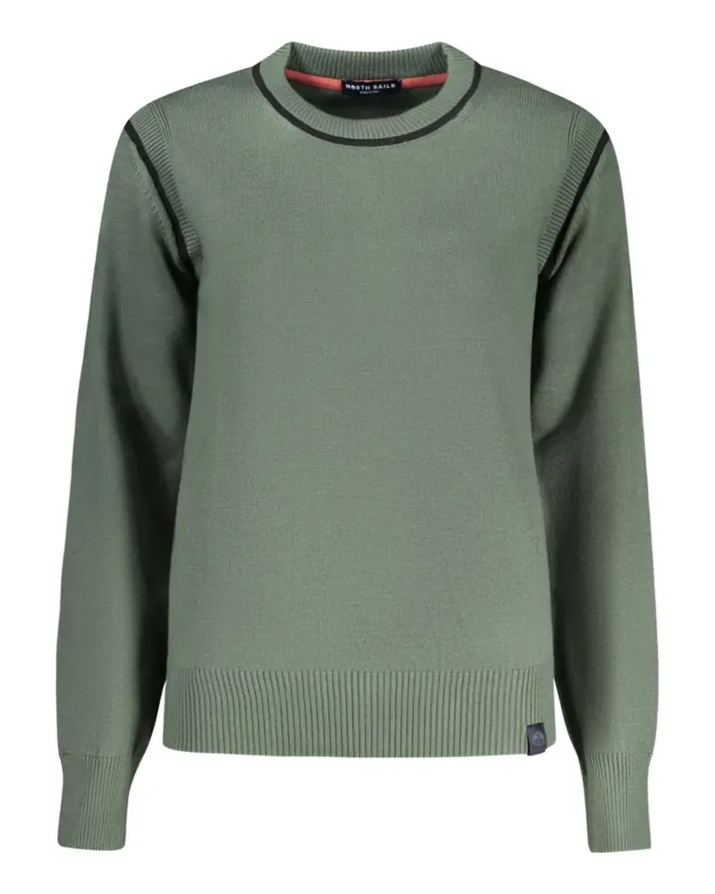 North Sails contrast-piping sweater - Grün Grün