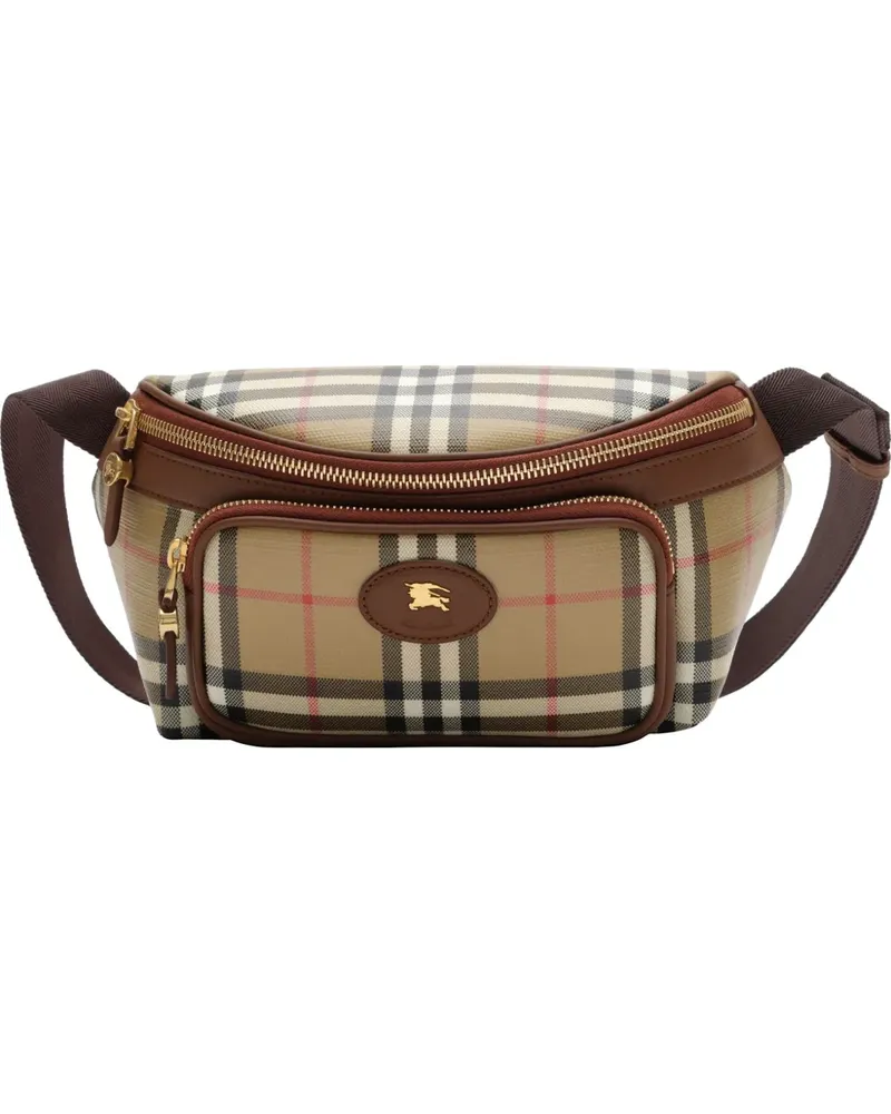 Burberry Check belt bag - Nude Nude