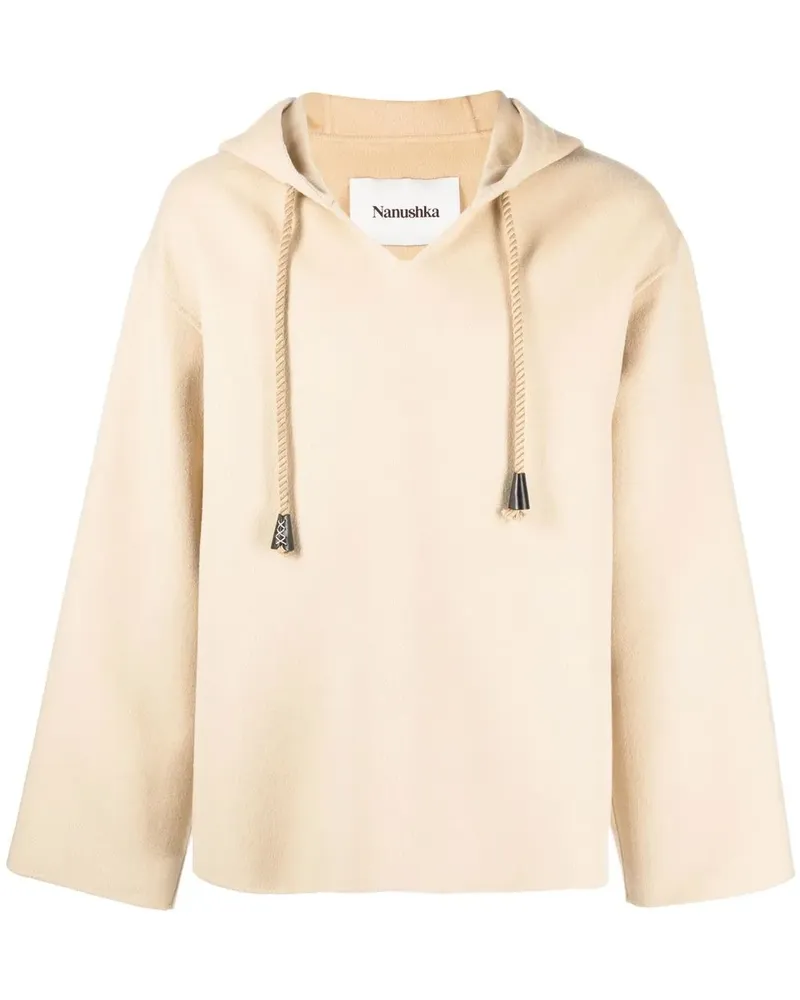Nanushka Pullover mit Pilgerkragen - Nude Nude