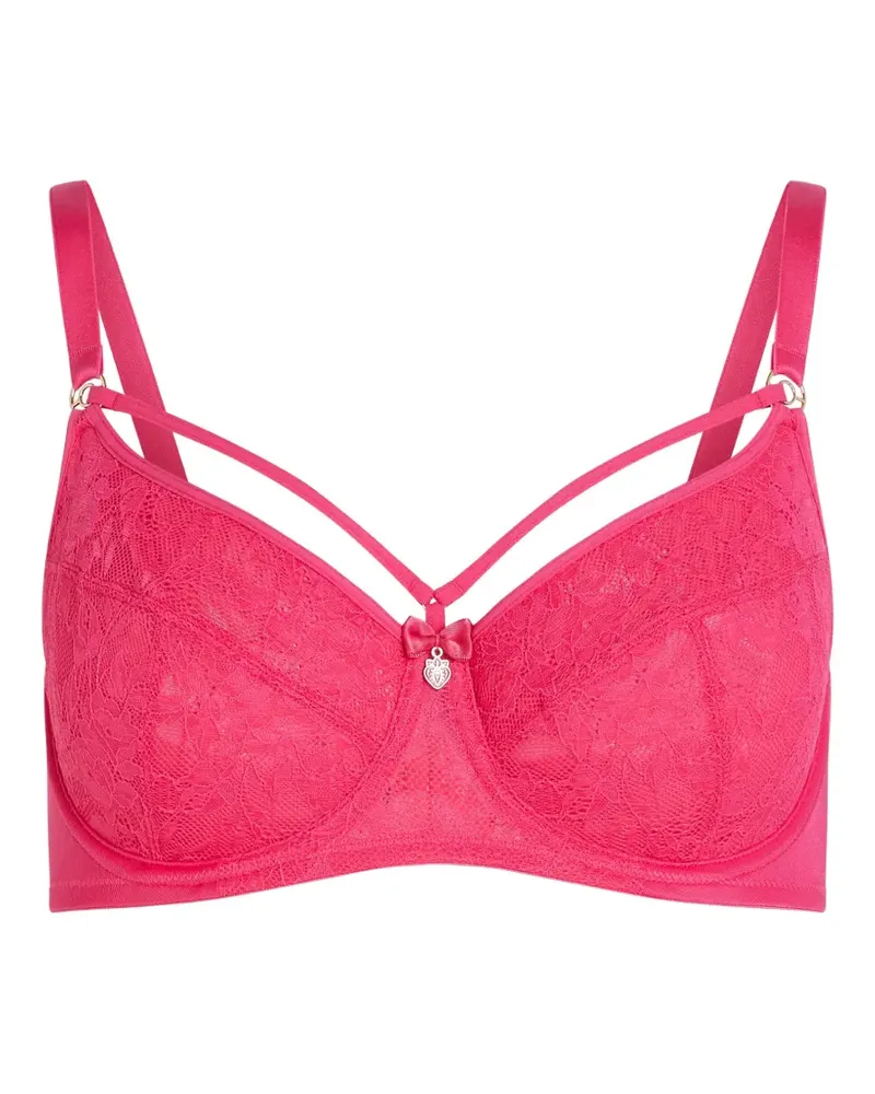 Marlies Dekkers Space Odyssey BH mit Spitzendetail - Rosa Rosa