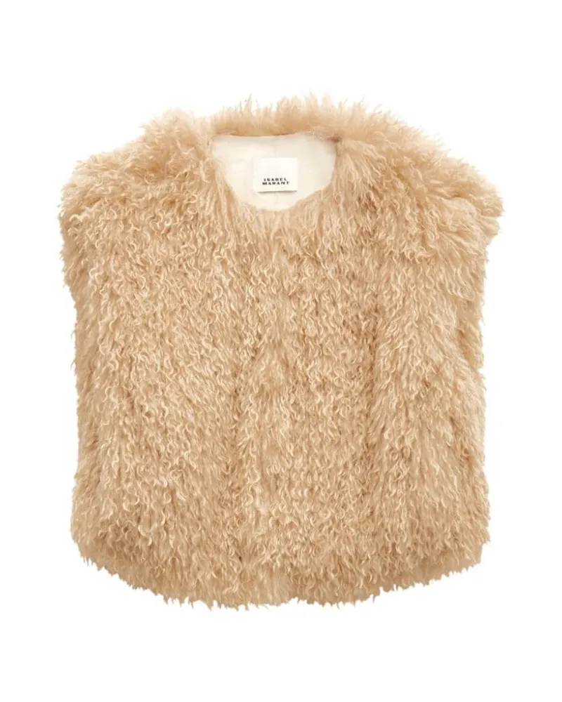 Isabel Marant Florana Fleeceweste - Nude Nude