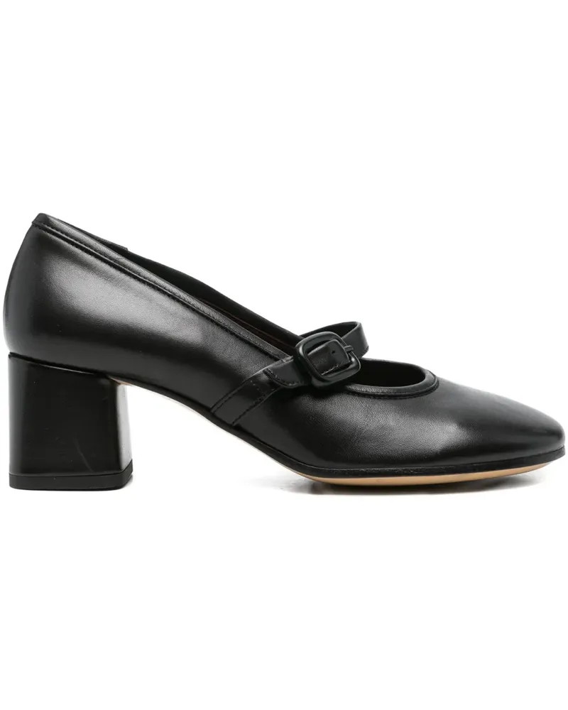 POMME D'OR Pumps mit Schnalle - Schwarz Schwarz