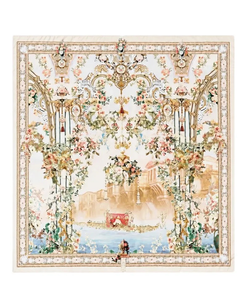 Camilla Twilight in Istanbul Schal mit Print - Nude Nude