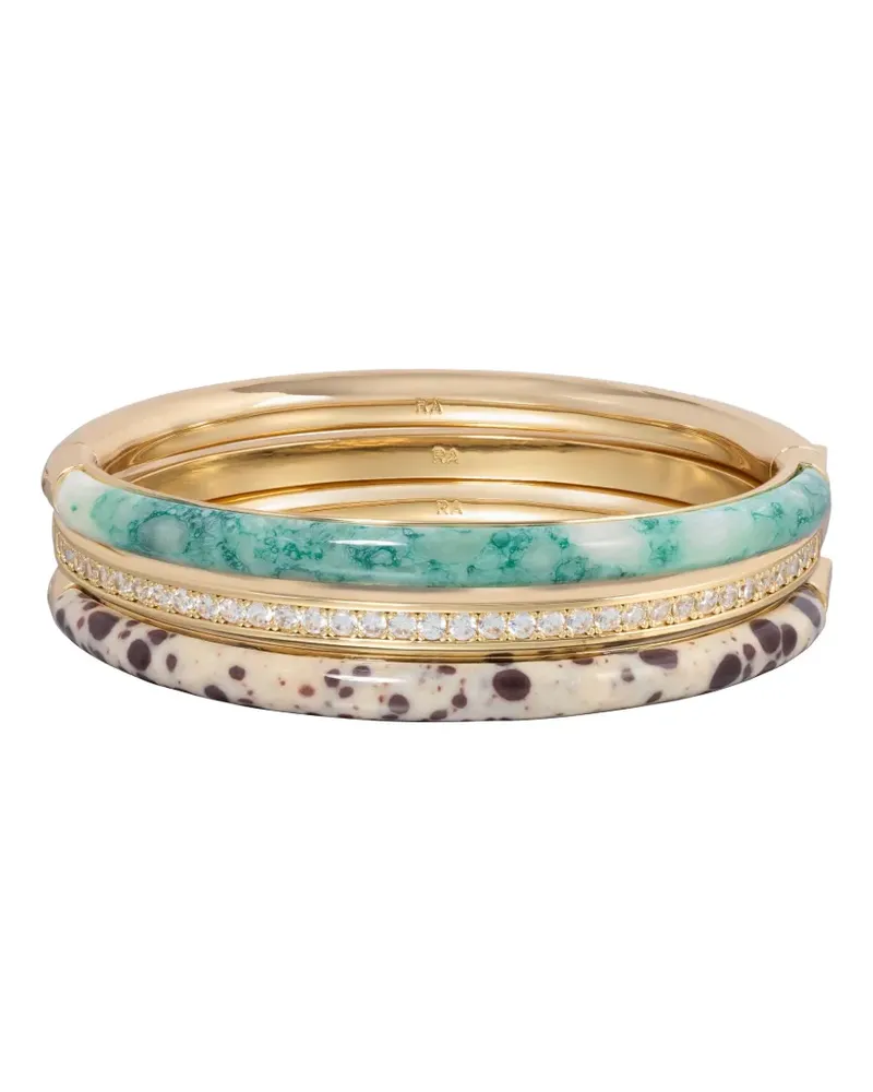 Roxanne Assoulin stacked bracelet - Gold Gold