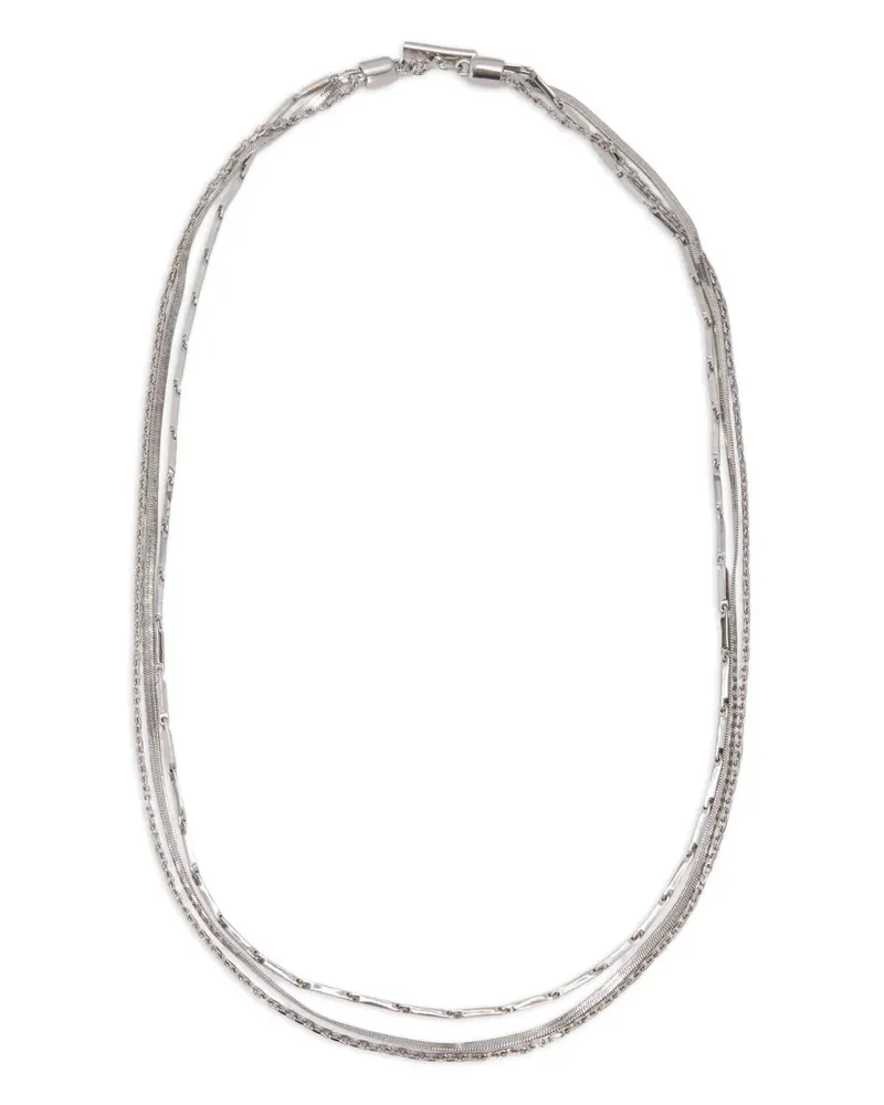Jil Sander Halskette im Layering-Look - Silber Silber