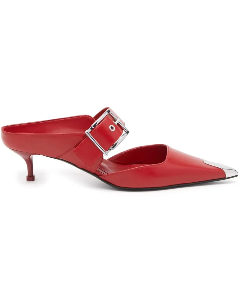 Alexander McQueen Punk Mules 40mm - Rot Rot