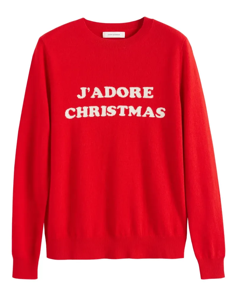 Chinti & Parker JAdore Christmas Pullover - Rot Rot