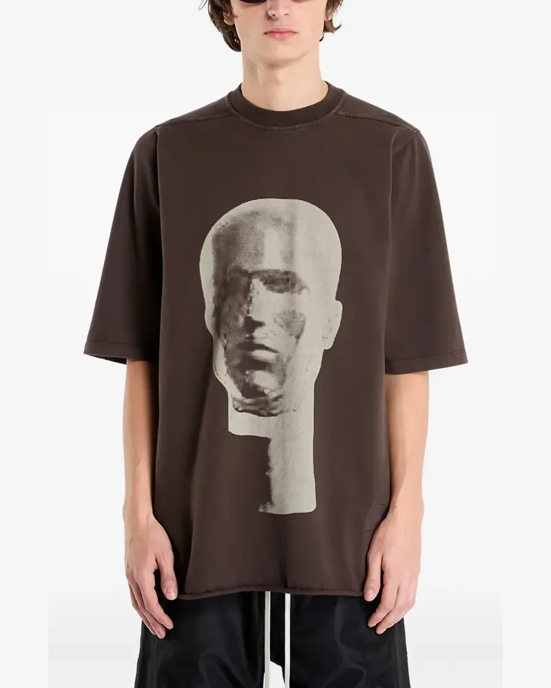DRKSHDW by Rick Owens Jumbo T-Shirt - Braun Braun