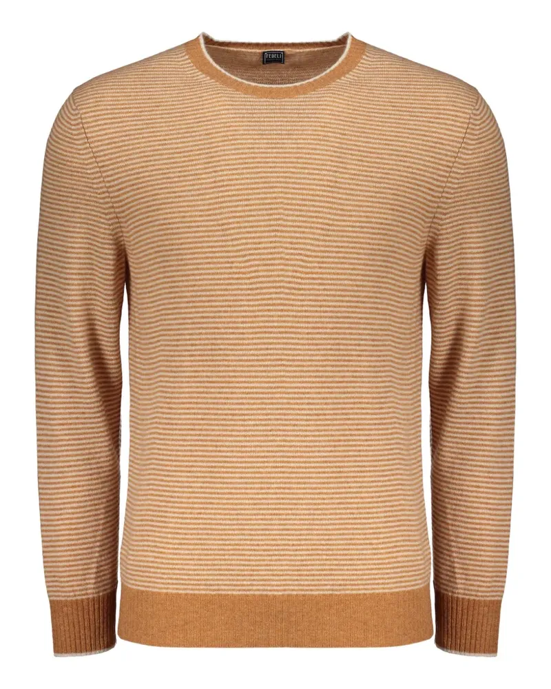 Fedeli striped cashmere sweater - Nude Nude