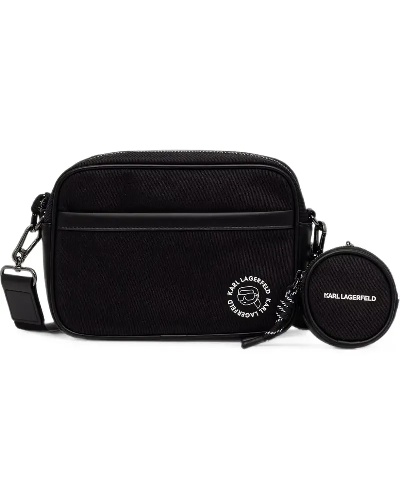 Karl Lagerfeld Ikon detachable-pouch belt bag - Schwarz Schwarz