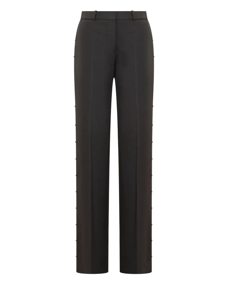 DEL CORE Hose mit Cut-Outs - Schwarz Schwarz