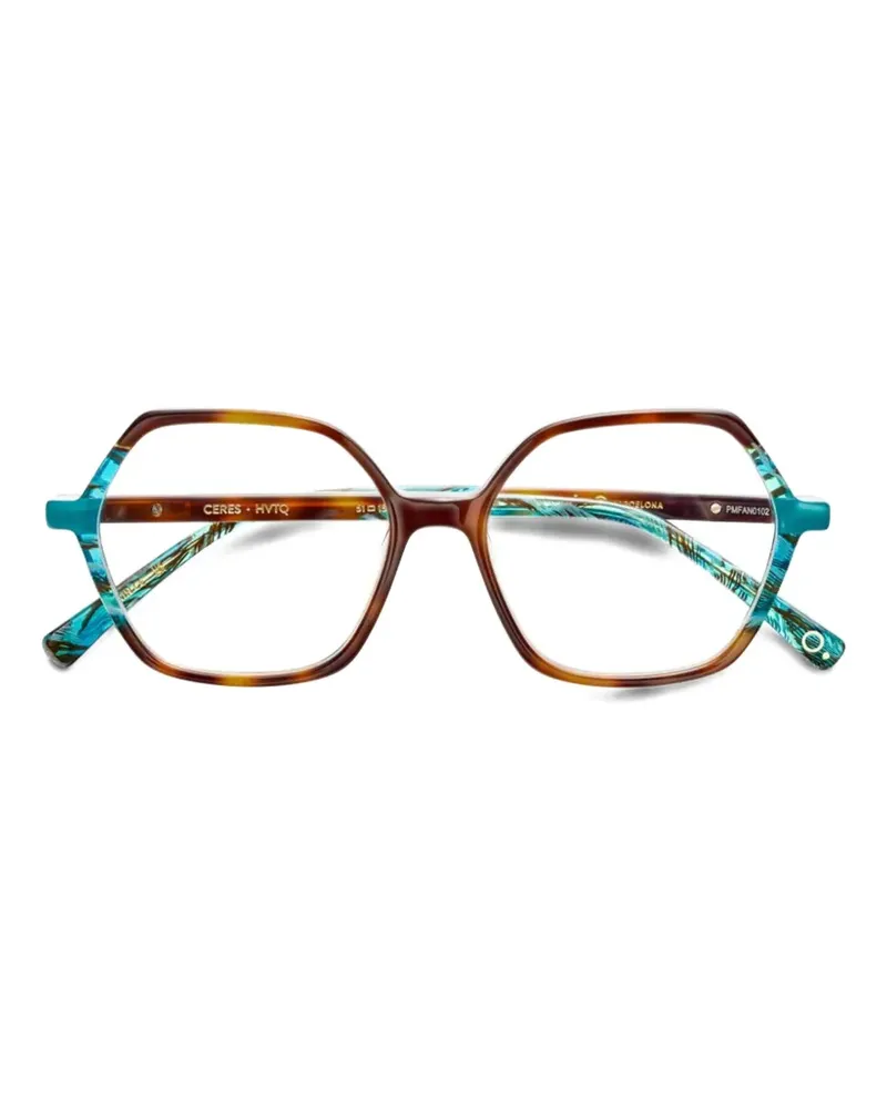 Etnia Barcelona Ceres geometric-frame glasses - Braun Braun