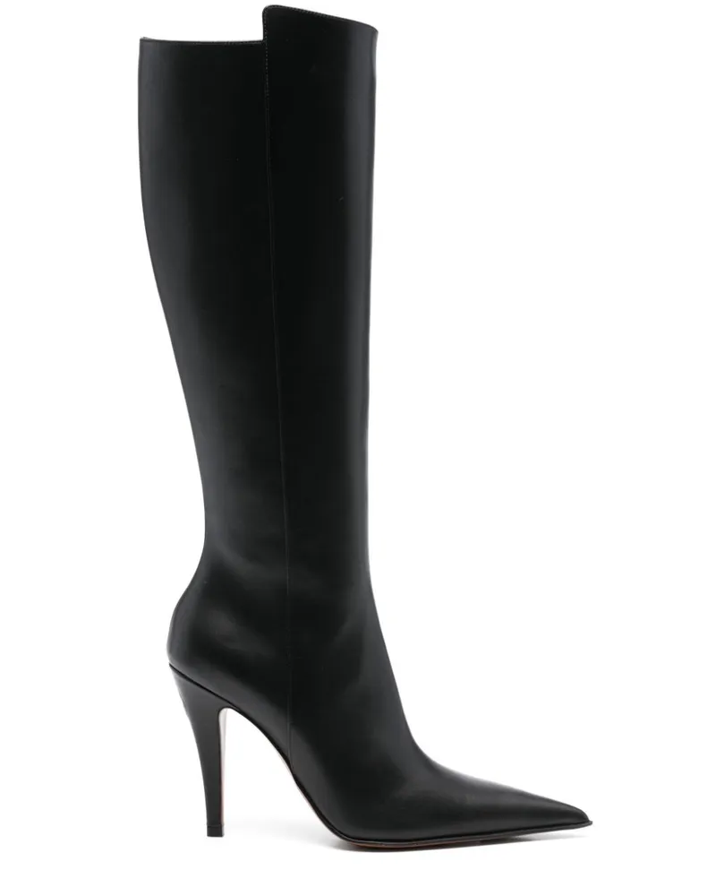 Alexander McQueen Birdee Stiefel 105mm - Schwarz Schwarz