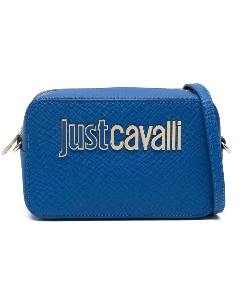 Just Cavalli Mini Range B Handtasche mit Logo Blau