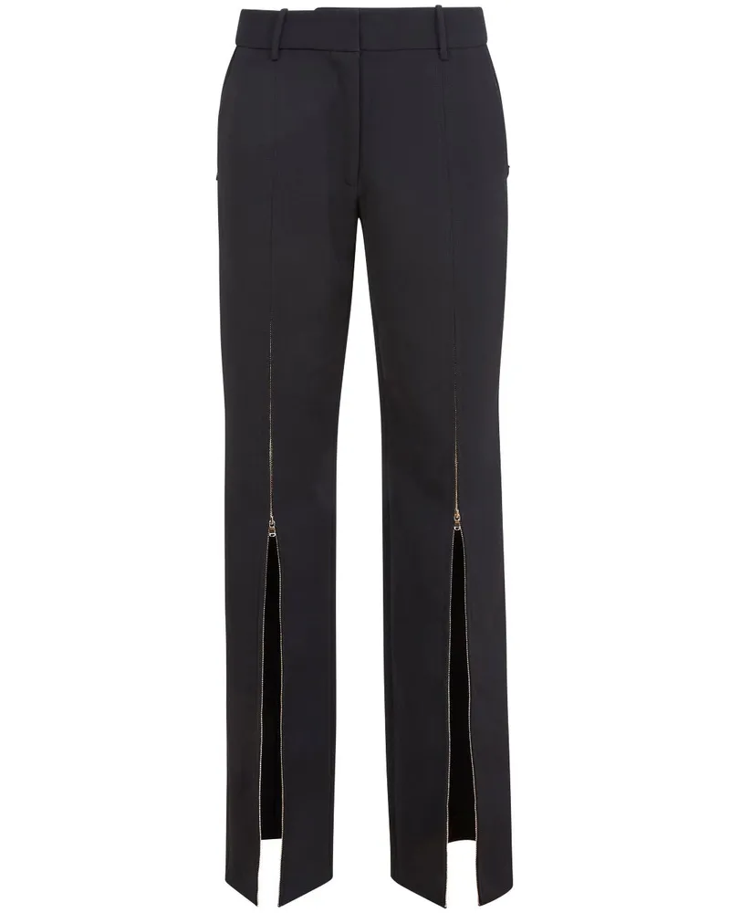 Fleur Du Mal Hose mit Reißverschluss - Schwarz Schwarz