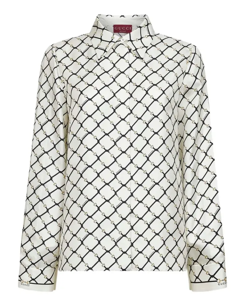 Gucci silk shirt - Weiß Weiß