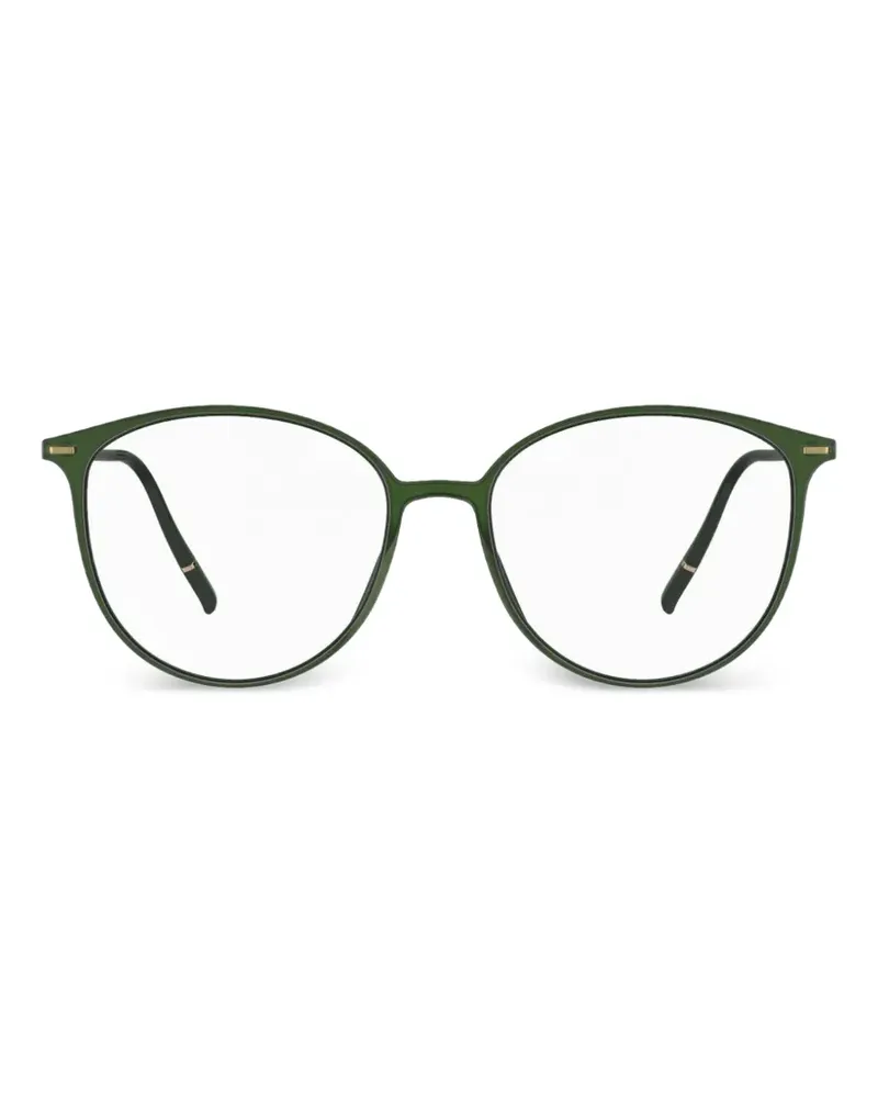 Silhouette Urban Lite round-frame glasses - Grün Grün