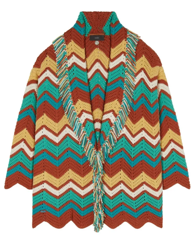 Alanui Kaleidoscopic Cardigan - Rot Rot