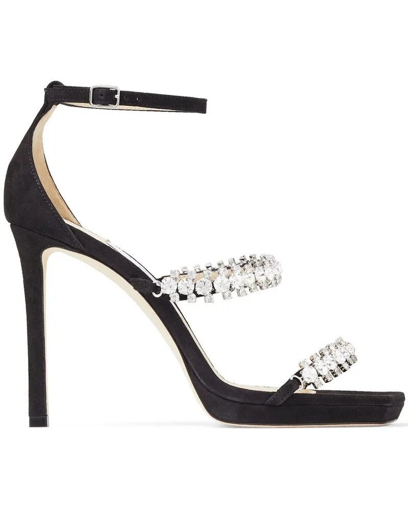 Jimmy Choo Bing Sandalen 105mm - Schwarz Schwarz