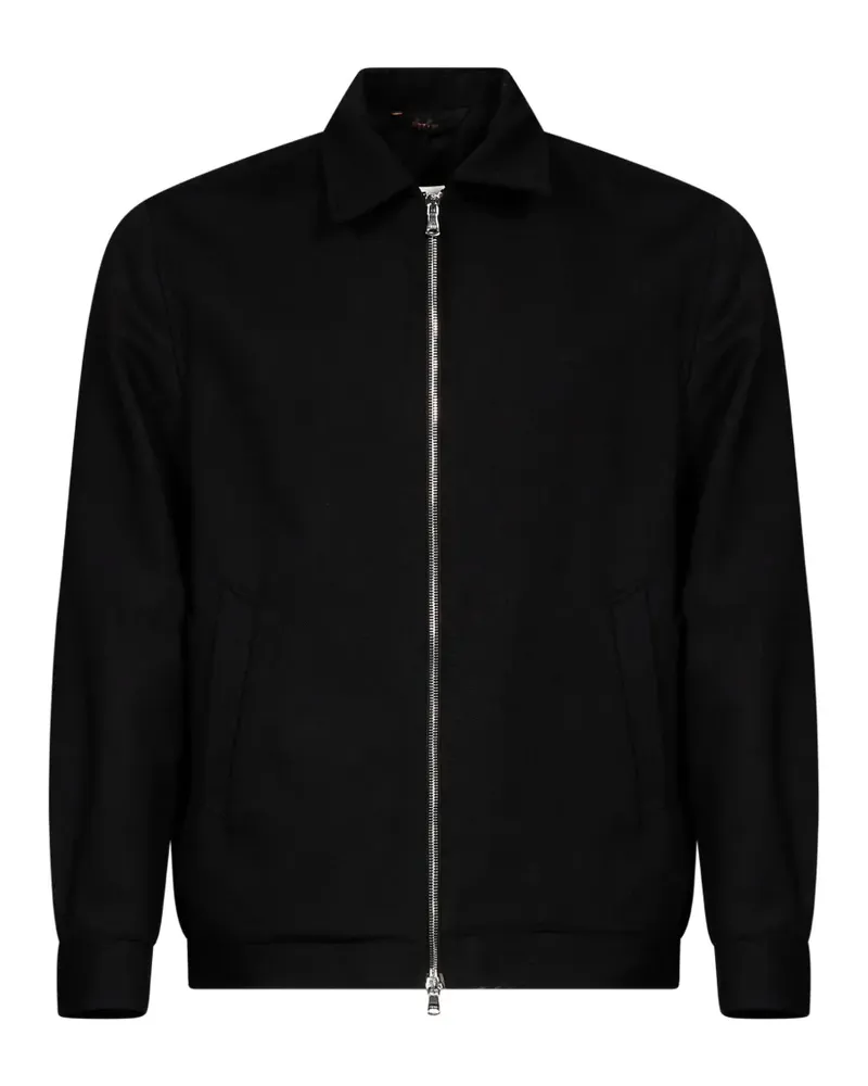 Briglia 1949 zip-up collared jacket - Schwarz Schwarz