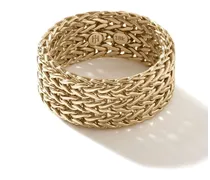 18kt Classic Chain Gelbgoldring