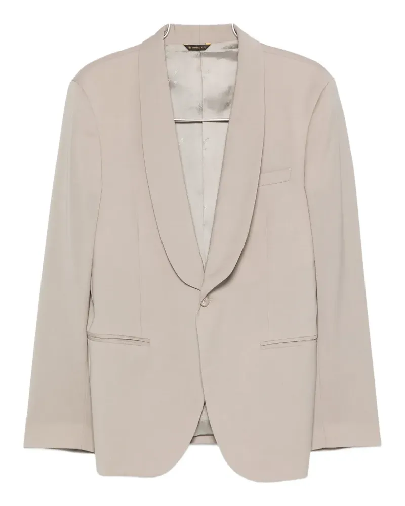 Manuel Ritz shawl-lapel single-breasted suit - Nude Nude