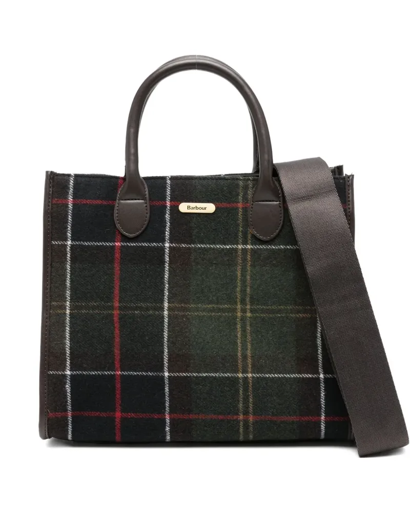 Barbour Barrhill Tote Bag - Grün Grün